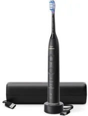 Philips Sonicare 7100 HX7421/01 černá / Sonický zubní kartáček / Bluetooth / cestovní pouzdro (HX7421/01)