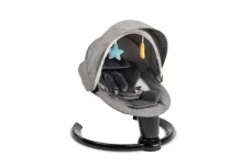 Kidnort Svaie Elektrické houpátko šedá / Bluetooth / USB (KNBUJ000007)