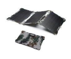 Solární Přenosná Nabíječka (rozkládací panel) Allpowers Adventure, 21W - maskáčová