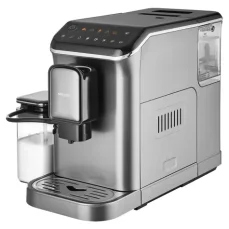 Sencor SES 8000BK sivá / Automatický kávovar / 1350W / 20 bar / 1.5 l / zásobník 200 g (8590669352180)