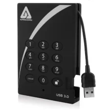 Apricorn Aegis Padlock 500GB / 2.5" / USB 3.0 / 5400 rpm / 8MB / černá (A25-3PL256-500)