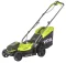 Ryobi RLM18X33B40 / Aku Kosačka na trávu / 18V / 1x 4.0Ah / Li- ION / šírka záberu 33 cm / Kôš 35 l (5133004306)
