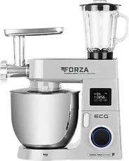 ECG FORZA 7800 Ultimo Argento / kuchynský robot / 1800 W / nerez misa 8 L / 6 rýchlostí (100001760504)