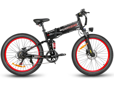 Elektrický bicykel SAMEBIKE LO26 Plus 1000W Farba: Čierna
