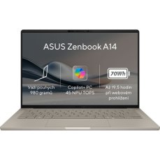 ASUS Zenbook A14  zlatý
