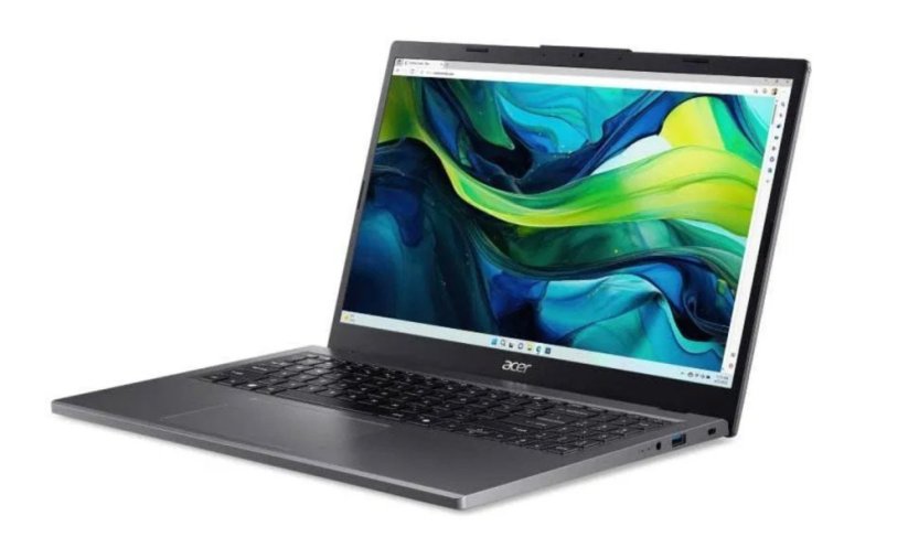 Notebook Acer Aspire 15 (A15-41M) 15,6 palců / AMD Ryzen 7 8840HS 3.30 GHz / 16 GB / 1 000 GB NVMe SSD / Šedá