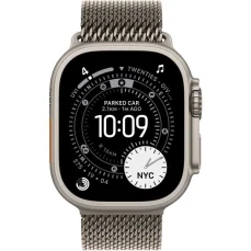Apple Watch Ultra 3 (2025) 49mm Prírodný titán s prírodne titánovým milánskym ťahom S