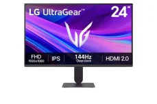 23.8" LG 24G411A-B černá / IPS / 16:9 / 1920x1080 / 5ms / 144Hz / 250cd/m2 / 1500:1 / HDMI  DP (AT-2080216737946)