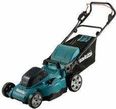 Makita DLM480CT2 / Aku Sekačka na trávu / 2x 18V / 3100 ot-min / až 800 m2 / záběr 48 cm / koš 62 l / 2x 5Ah (DLM480CT2)