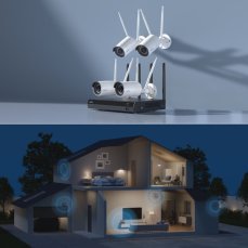 Reolink NVS12-5MB4W - RLK12-500WB4 Wi-Fi set bezpečnostních kamer