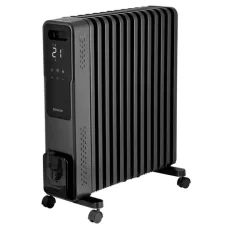 SENCOR SOH 8213GY černá / Chytrý olejový radiátor / 2730W / 4 režimy (8590669394876)