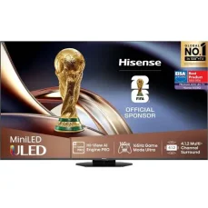 65" Hisense 65U8Q černá / UHD / QLED / HDMI / USB / CI+ / LAN / Wi-Fi / DVB-T2CS2 / 70W repro (65U8Q)