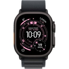 Apple Watch Ultra 3 (2025) 49mm Černý titan s černým alpským tahem L