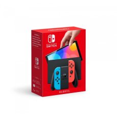 Nintendo Switch (OLED) Neon Red & Blue