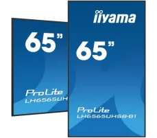 64.5" IIYAMA LH6565UHSB-B1 / 3840x2160 / IPS / 16:9 / 8ms / 1200:1 / 800cd-m2 / HDMI+DP+USB / VESA (LH6565UHSB-B1)