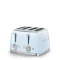 SMEG TSF03BLEU modrá / Hriankovač / 2000 W / 4 sloty / 4 hrianky / 6 stupňov opečenia (TSF03BLEU)