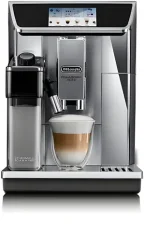 DeLonghi ECAM 656.75.MS PrimaDonna Elite stříbrná / Automatický kávovar / Dotykový displej / 2 l nádrž / Bluetooth (ECAM 656.75.MS)