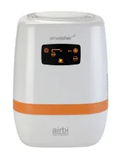 Airbi AIRWASHER - zvlhčovač a čistič vzduchu 2 v 1/8 W/4.5 l/až 250 ml-hod/156m3-h/max. 45m2 (8594162600205)