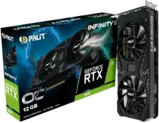 Palit GeForce RTX 3060 Infinity 2 OC 12GB / Grafická karta / 12GB GDDR6 (NE63060U19K9-PG190L)