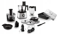 Philips Avance Collection HR7778-00 Strieborná / Kuchynský robot / 1300W / 3.4l / 12 rýchlostí / Pulzný režim (HR7778/00)