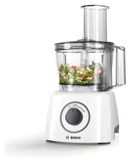 BOSCH MCM3100W bílá / Kuchyňský robot / 800W / 2.3 L / 2 rychlosti + turbo / sekání / strouhání (MCM3100W)