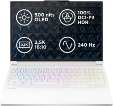 Lenovo Legion 7 16IAX10 biela / 16" WQXGA / Intel Core Ultra 7 255HX / 32GB / 1TB SSD / RTX 5060 8GB / Bez OS (83KY002UCK)