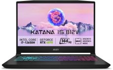 MSI Katana 15 B12VGK-091XDE / 15,6" / Intel Core i7-12650H 2,30 - 4,70 GHz
 / 16 GB RAM / 512 GB SSD NVMe / NVIDIA GeForce RTX 4070 8 GB