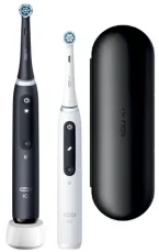 Oral-B iO Series 5 Duo bílý|černý / oscilační|rotační kartáček / 5 režimy (4210201428695)