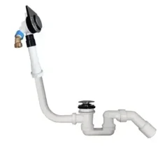 Villeroy  Boch Subway 3.0 - Vanová odtoková a přepadová souprava s napouštěním, Stone White (UPCON0136-RW)