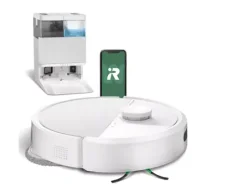 iRobot Roomba PLUS 405 Combo + AutoWash dock biela / Robotický vysávač / WiFi / vysávanie  mopovanie / 5000 mAh (G185240)