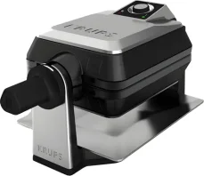 Krups Professional FDD95D černá / Vaflovač / nerezové tělo / otočná komora 180° / 1200 W (FDD 95D)
