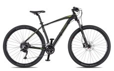 4EVER FRONTBEE AL (black / metal green) 2023/24 Průměr kol: 29", Výška rámu: (21" = 53 cm), Velikost rámu: XL: SKLADEM