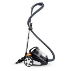 Nedis VCBS250GY černá / Bezsáčkový vysavač / 700 W / 76 dB / 3 l / Akční rádius: 8.50 m / HEPA filt (VCBS250GY)