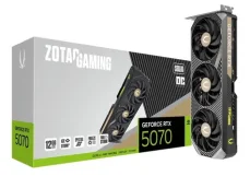 Zotac GeForce RTX 5070 SOLID OC 12GB / 2325 - 2542Mhz / 12GB GDDR7 / 192bit / 1x HDMI + 3x DP / 650W (16) (ZT-B50700J-10P)