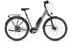 KELLYS Estima 40 SH Moonstone Grey 630Wh 2025 Průměr kol: 28" (700C), Výška rámu: (17" = 43 cm), Velikost rámu: S: SKLADEM