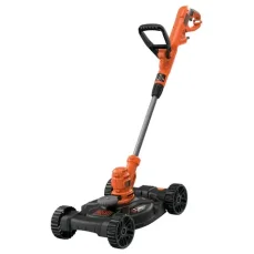 BlackDecker BESTA530CM / Strunová sekačka 3v1 s podvozkem CM100 / 550W / šířka záběru 30 cm / struna 1.6 mm x 6 m (BESTA530CM)