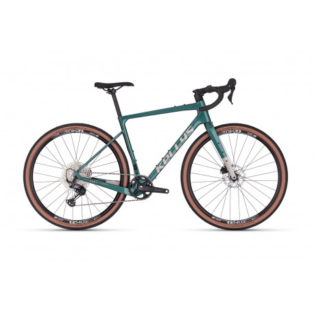 Gravel bicykel KELLYS Soot X90 Emerald Green L