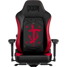 noblechairs HERO Doom Edition herní křeslo černočervené