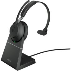 Jabra Evolve2 65 Link380/390a UC Mono sluchátka se stojánkem černá
