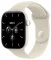 Apple Watch Series 12 GPS+Cellular 46mm Perlově bílé keramické tělo - Pískový sportovní řemínek M/L / 160-210 mm (MJH24RK/A)