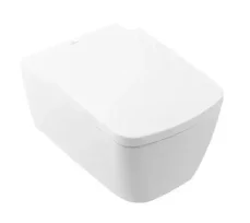 Villeroy  Boch Subway 3.0 - Závěsné WC se sedátkem SoftClosing, TwistFlush, Rimless, alpská bílá (4610TL01)