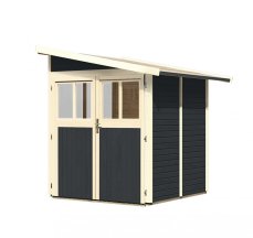 Dřevěný zahradní domek WANDLITZ 181x181 cm Lanitplast