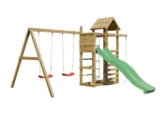 Dětské hřiště Marimex Play Basic 011 + zelená skluzavka