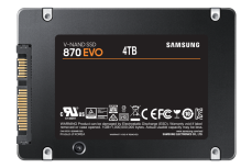 Samsung SSD 870 EVO SATA 2,5" 4 TB Černá MZ-77E4T0B/EU