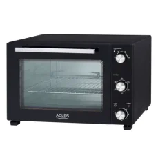 Adler AD 6028 Electric oven čierna / Elektrická rúra / 60L / 90 ° C - 230 ° C / 5 režimov / 2000 W (AD 6028)