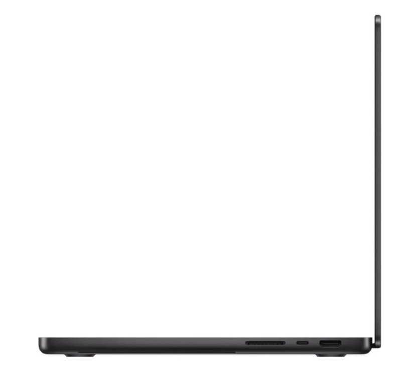 Notebook Apple MacBook Pro 14" (M4, 2024) Space Black 14,2 palců / Apple M4 / 24 GB / 1 TB NVMe SSD / Černá