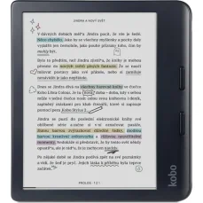 Kobo Libra Colour černá / Čtečka e-knih / 7" / E-ink / 1264×1680 / 32GB / Wi-Fi / BT / USB-C (N428-KU-BK-K-CK)