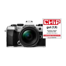 Olympus OM-5 II body silver Zuiko Digital 12-45mm f/4 PRO