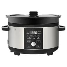 Sencor SPR 5520SS strieborná / pomalý hrniec / 5.5L / Digitálny displej / 5 programov (8590669361120)