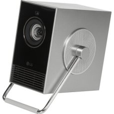 LG CineBeam Q HU710PB strieborná / laserový projektor / 3840 x 2160 / 500 ANSI / 1x HDMI / 3W (HU710PB.AEU)